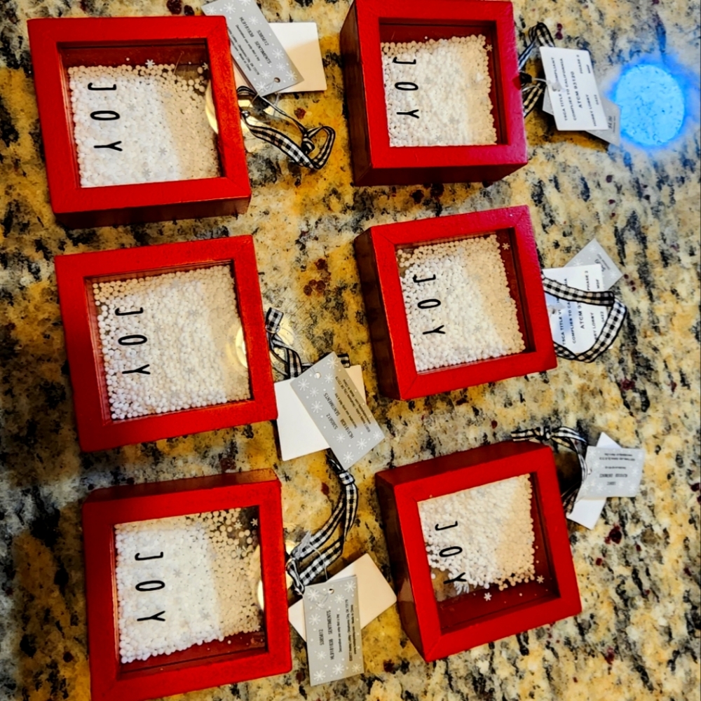 New farmhouse rustic ornaments
